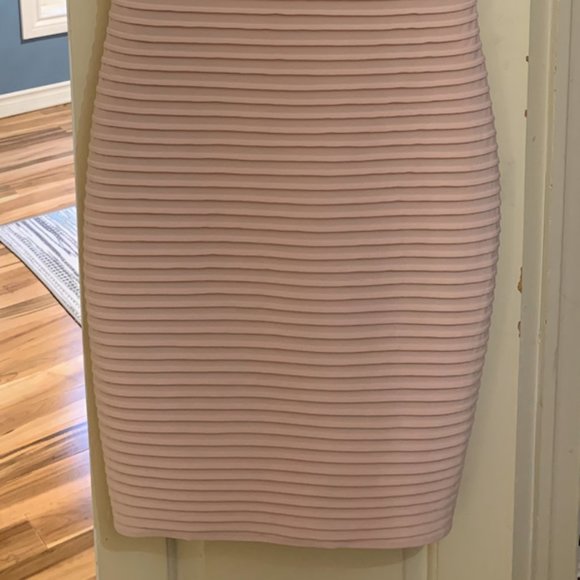 Calvin Klein Blush Pink Midi Dress - Picture 5 of 9